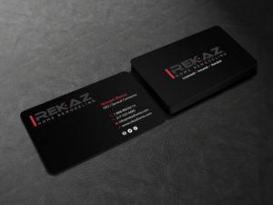 Diseño de Tarjeta de Presentación por Creations Box 2015 para rekaz llc | Diseño: #9581704