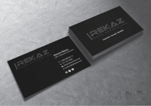 Diseño de Tarjeta de Presentación por Creations Box 2015 para rekaz llc | Diseño: #9581713