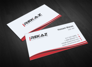 Diseño de Tarjeta de Presentación por instudio para rekaz llc | Diseño: #9708344