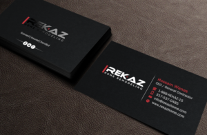 Business Card Design by Brand aid for rekaz llc | Design #9562702