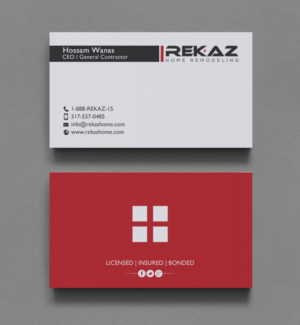 Diseño de Tarjeta de Presentación por chandrayaan.creative para rekaz llc | Diseño: #9559664