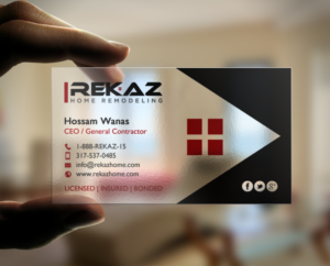Diseño de Tarjeta de Presentación por chandrayaan.creative para rekaz llc | Diseño: #9559674