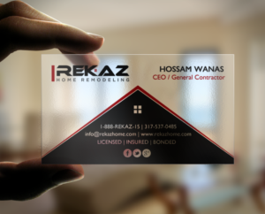 Diseño de Tarjeta de Presentación por chandrayaan.creative para rekaz llc | Diseño: #9559676