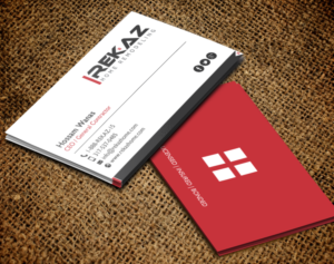 Diseño de Tarjeta de Presentación por chandrayaan.creative para rekaz llc | Diseño: #9572141