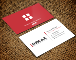 Diseño de Tarjeta de Presentación por chandrayaan.creative para rekaz llc | Diseño: #9572145