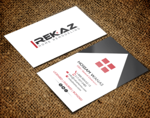 Diseño de Tarjeta de Presentación por chandrayaan.creative para rekaz llc | Diseño: #9572150