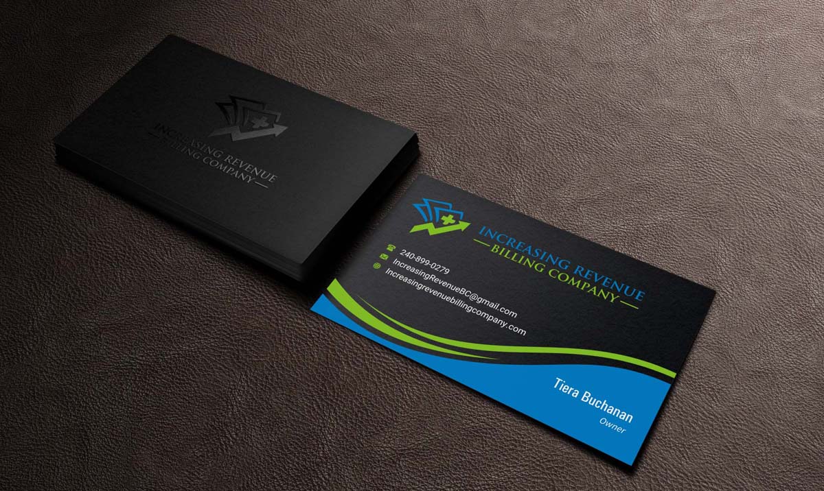 Diseño de Tarjeta de Presentación por INDIAN_Ashok para Increasing Revenue Billing Company  | Diseño #9677048