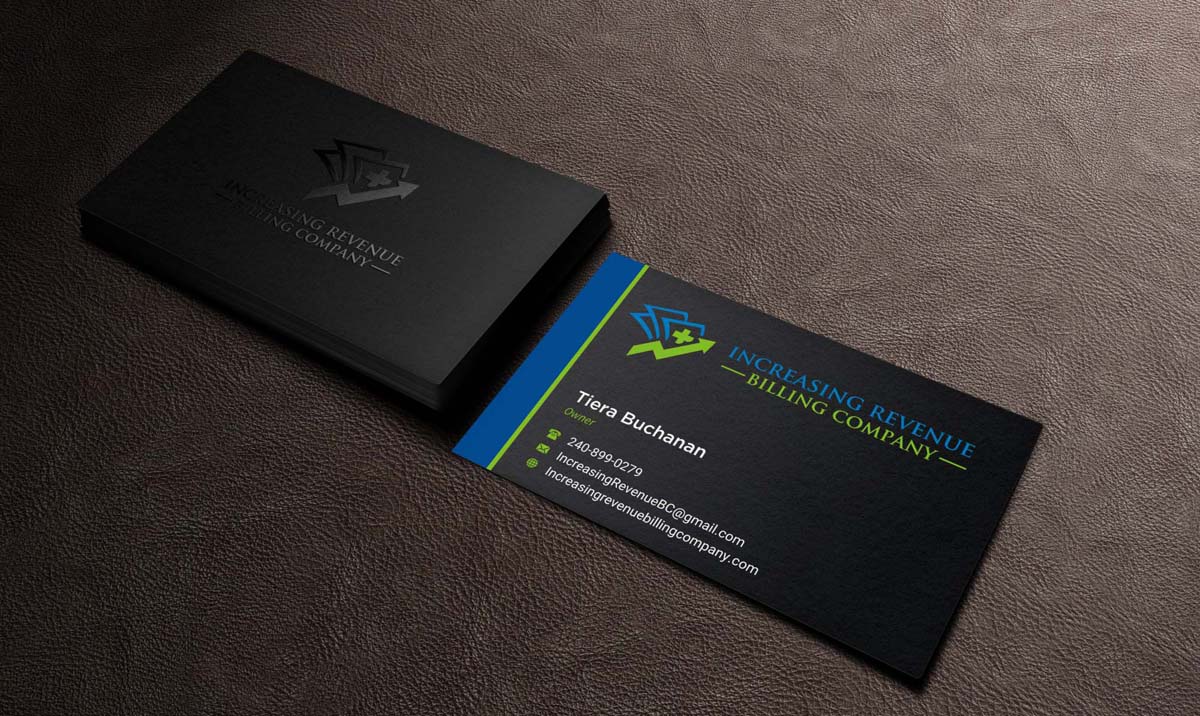 Diseño de Tarjeta de Presentación por INDIAN_Ashok para Increasing Revenue Billing Company  | Diseño #9677051