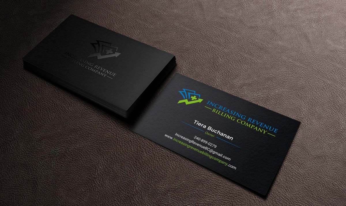 Diseño de Tarjeta de Presentación por INDIAN_Ashok para Increasing Revenue Billing Company  | Diseño #9677053