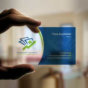 Diseño de Tarjeta de Presentación por INDIAN_Ashok para Increasing Revenue Billing Company  | Diseño: #9677056