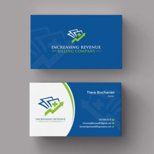 Diseño de Tarjeta de Presentación por INDIAN_Ashok para Increasing Revenue Billing Company  | Diseño: #9677075