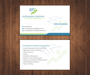 Diseño de Tarjeta de Presentación por Stylez Designz para Increasing Revenue Billing Company  | Diseño: #9816490