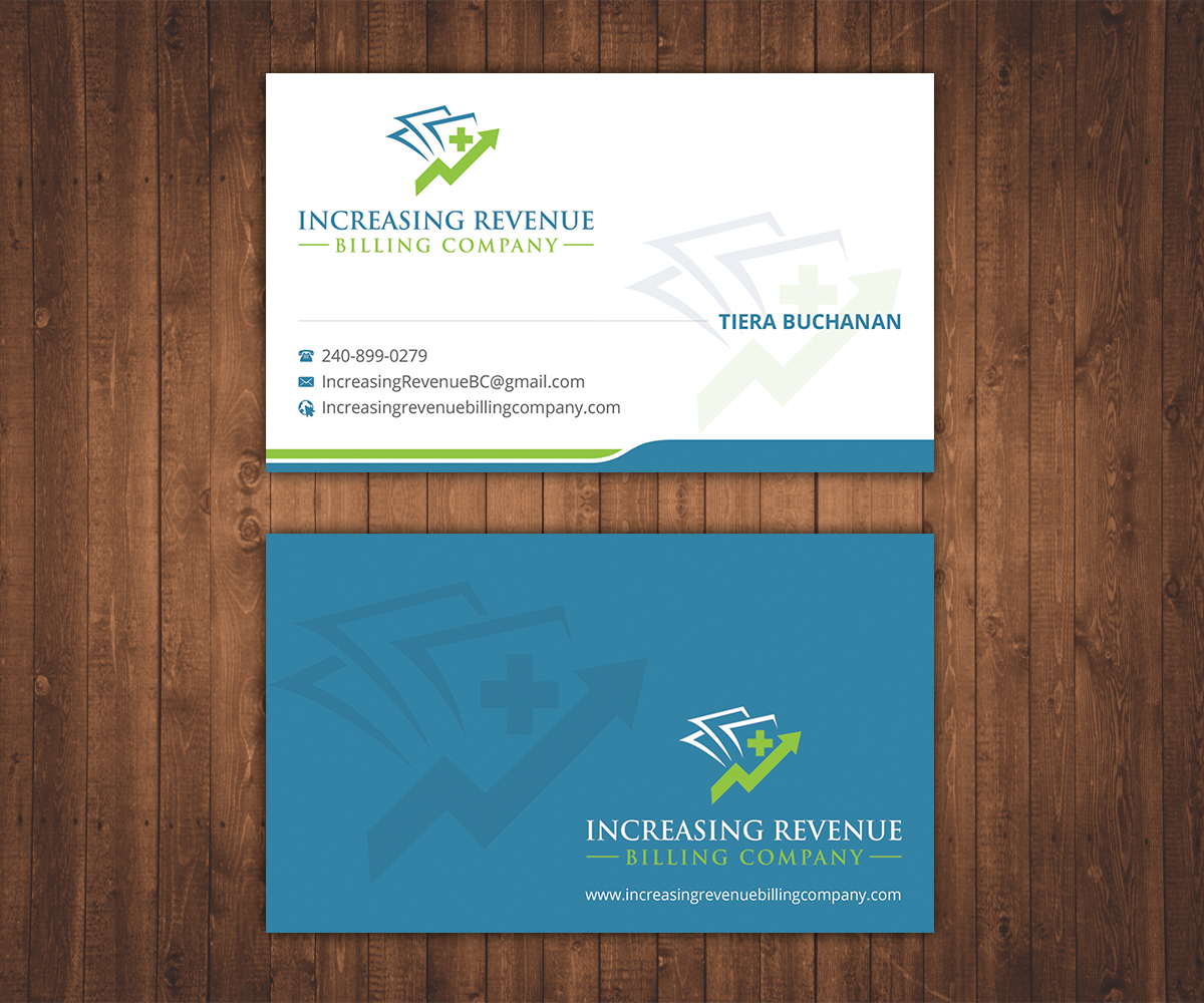 Diseño de Tarjeta de Presentación por Stylez Designz para Increasing Revenue Billing Company  | Diseño #9816494