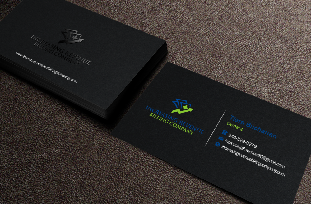 Visitenkarten-Design von Brand aid für Increasing Revenue Billing Company  | Design #9747592