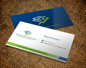 Diseño de Tarjeta de Presentación por Brand aid para Increasing Revenue Billing Company  | Diseño: #9753514