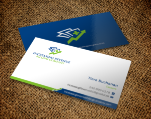 Diseño de Tarjeta de Presentación por Brand aid para Increasing Revenue Billing Company  | Diseño: #9753517