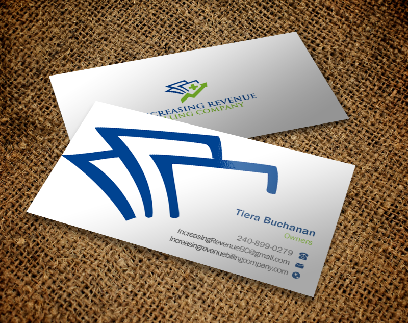 Visitenkarten-Design von Brand aid für Increasing Revenue Billing Company  | Design #9753523
