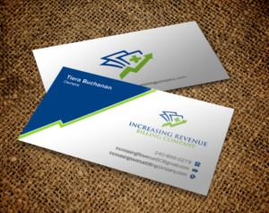 Diseño de Tarjeta de Presentación por Brand aid para Increasing Revenue Billing Company  | Diseño: #9753535