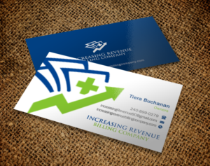 Diseño de Tarjeta de Presentación por Brand aid para Increasing Revenue Billing Company  | Diseño: #9753537