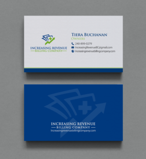 Business Card Design by chandrayaan.creative for Increasing Revenue Billing Company  | Design #9767852