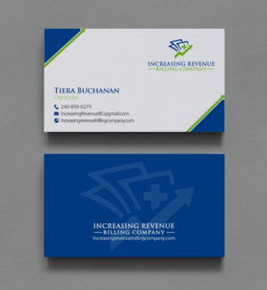 Design de Carte de Visite par chandrayaan.creative pour Increasing Revenue Billing Company  | Design : #9767860