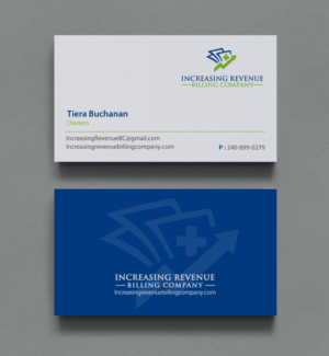 Design de Carte de Visite par chandrayaan.creative pour Increasing Revenue Billing Company  | Design : #9767861