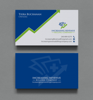 Design de Carte de Visite par chandrayaan.creative pour Increasing Revenue Billing Company  | Design : #9767862