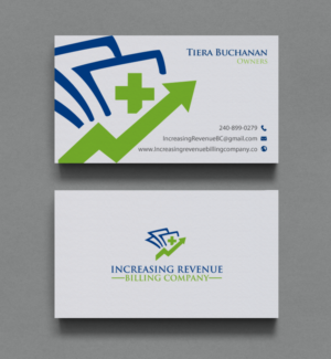 Design de Carte de Visite par chandrayaan.creative pour Increasing Revenue Billing Company  | Design : #9767863