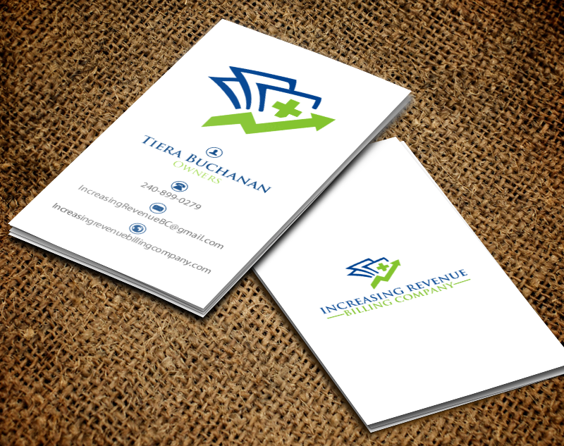 Diseño de Tarjeta de Presentación por chandrayaan.creative para Increasing Revenue Billing Company  | Diseño #9767865
