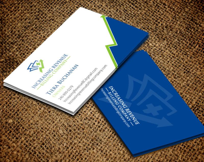 Diseño de Tarjeta de Presentación por chandrayaan.creative para Increasing Revenue Billing Company  | Diseño #9767870