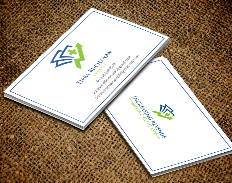 Diseño de Tarjeta de Presentación por chandrayaan.creative para Increasing Revenue Billing Company  | Diseño #9767873