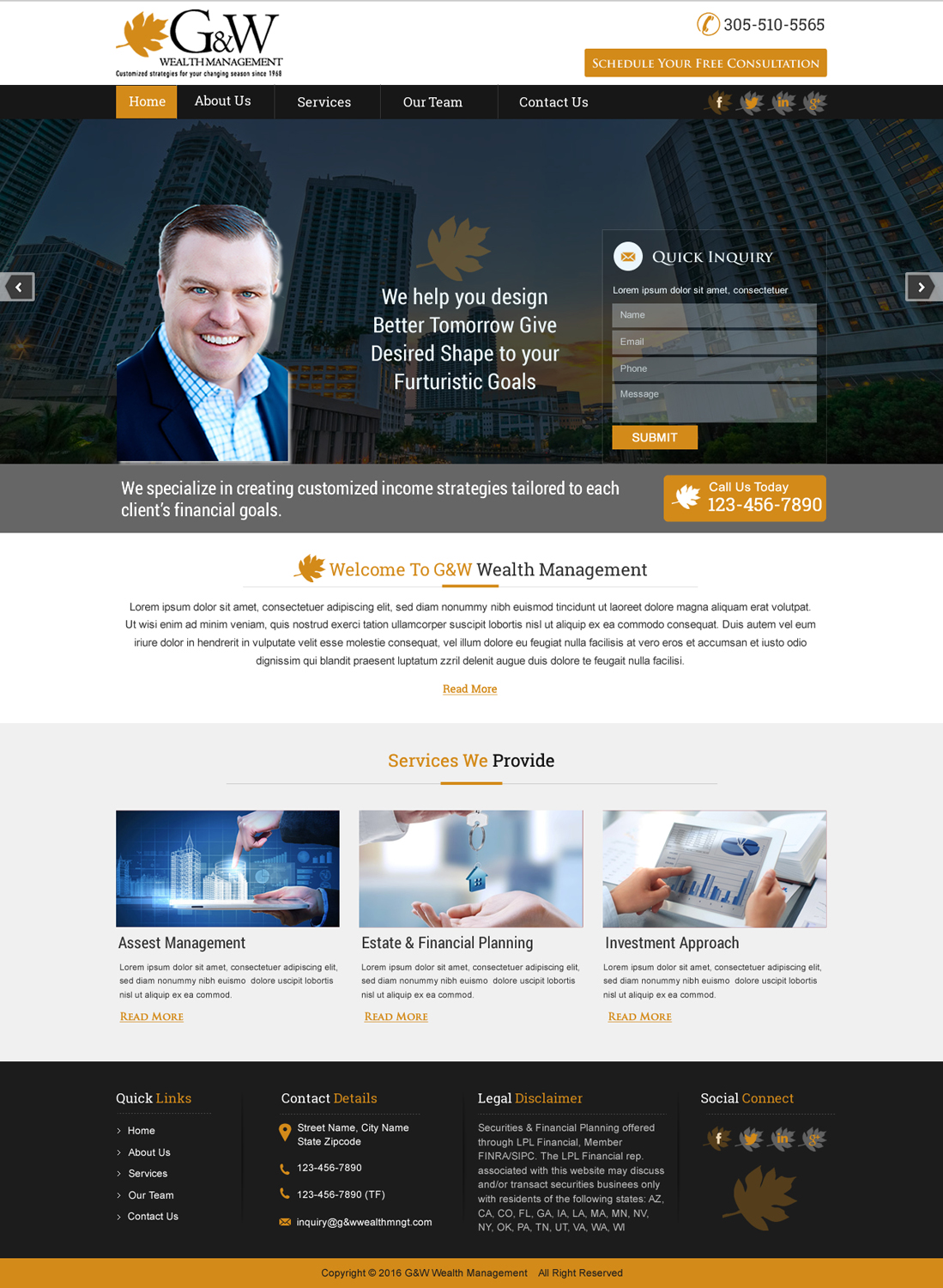 Web Design by HarmiDesigning for this project | Design #9576619