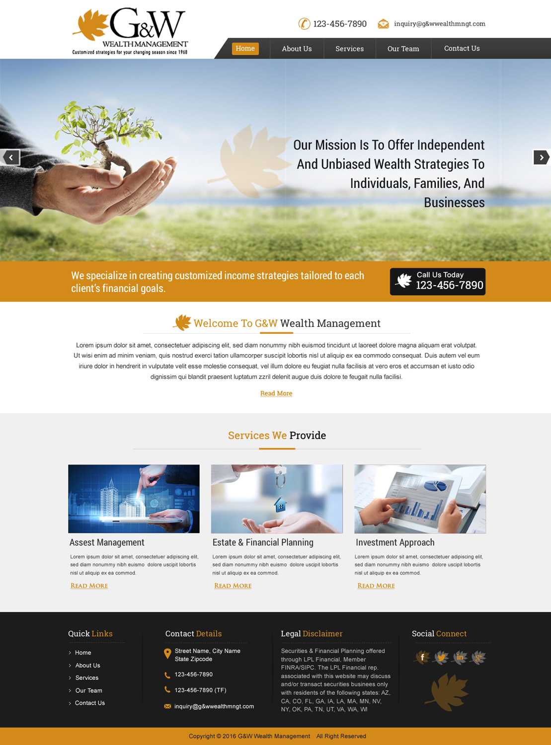 Web Design by HarmiDesigning for this project | Design #9576637