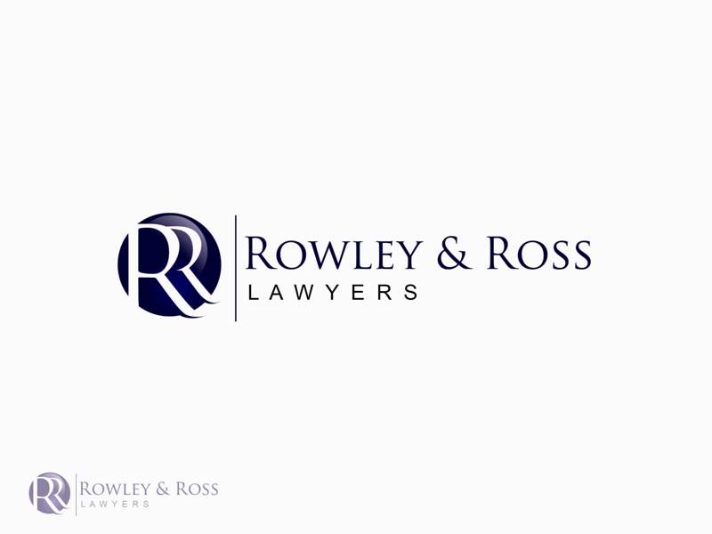 Logo-Design von H4R5Z für Rowley & Ross Lawyers | Design #2087864
