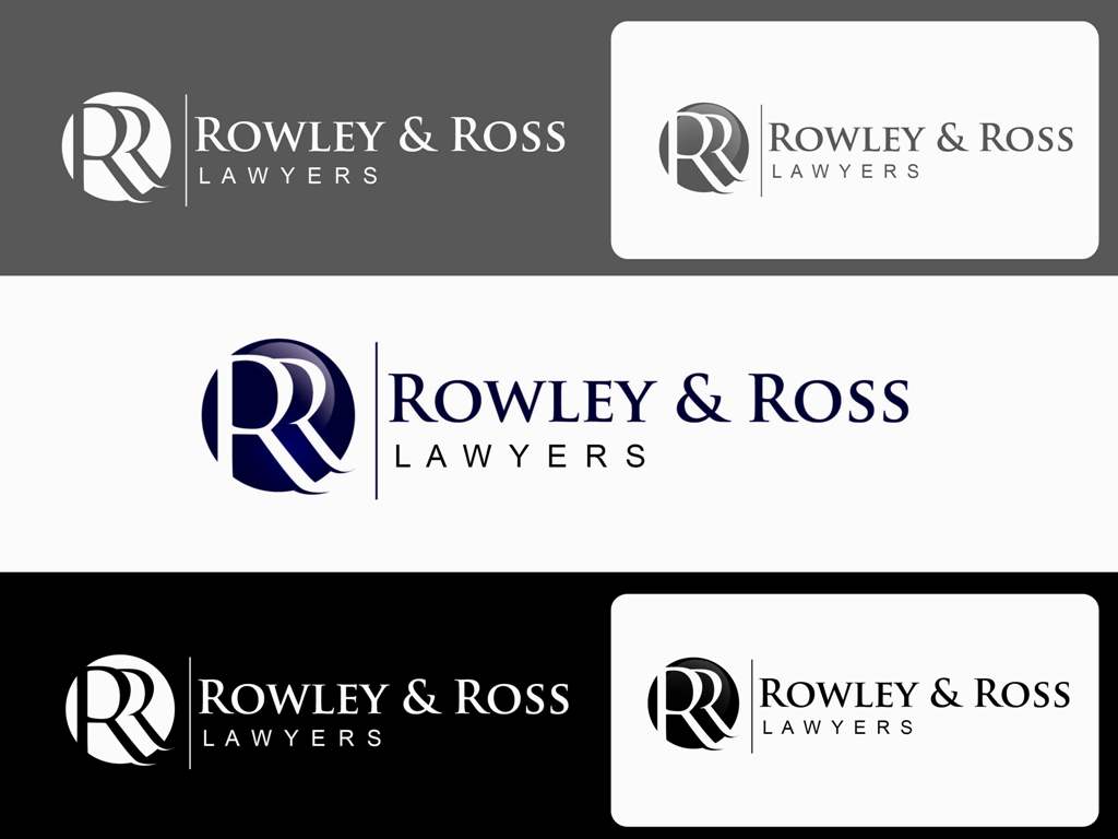 Logo-Design von H4R5Z für Rowley & Ross Lawyers | Design #2132091