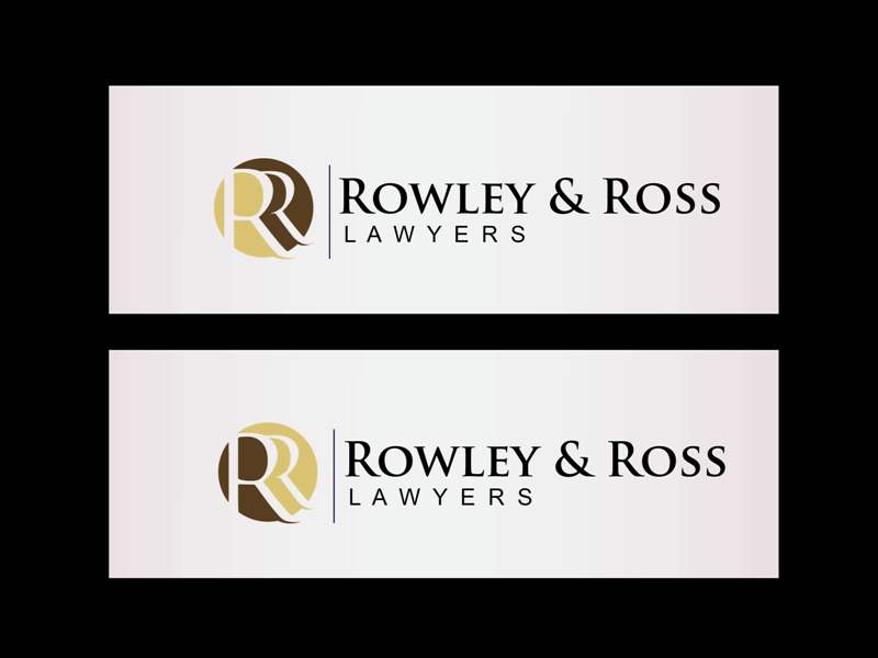 Logo Design by H4R5Z for Rowley & Ross Lawyers | Design #2187060