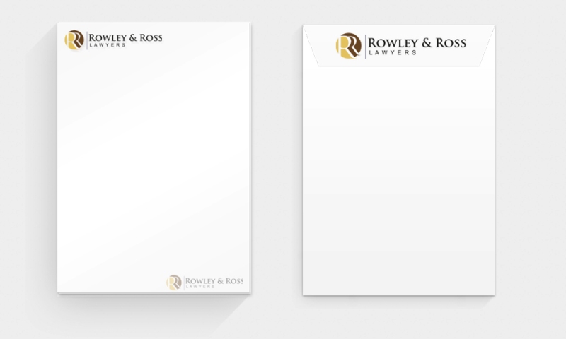 Logo-Design von H4R5Z für Rowley & Ross Lawyers | Design #2229824