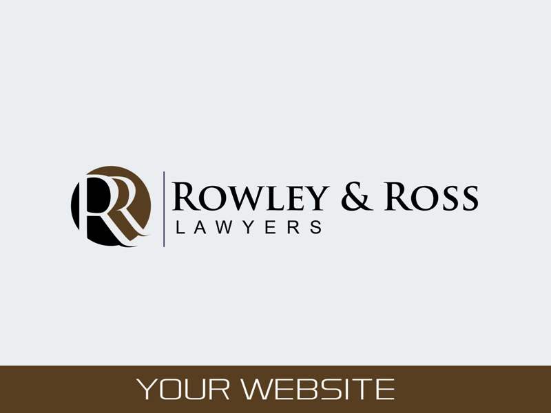 Logo-Design von H4R5Z für Rowley & Ross Lawyers | Design #2282235