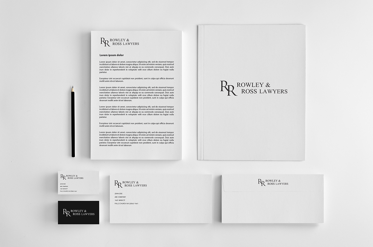 Logo Design by Skwagor for Rowley & Ross Lawyers | Design #2132947