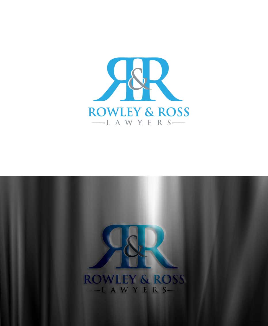 Logo Design by AMBOGEStudios for Rowley & Ross Lawyers | Design #2094223