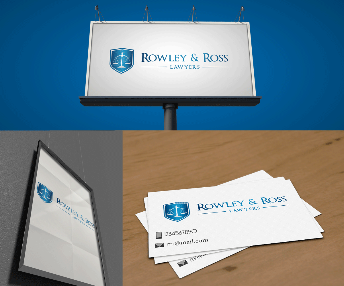 Logo Design by jcuan for Rowley & Ross Lawyers | Design #2103775