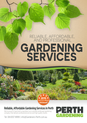 Flyer Design by Brian Ellis for Perth Landscaping & Gardening PTY LTD | Design: #9601143