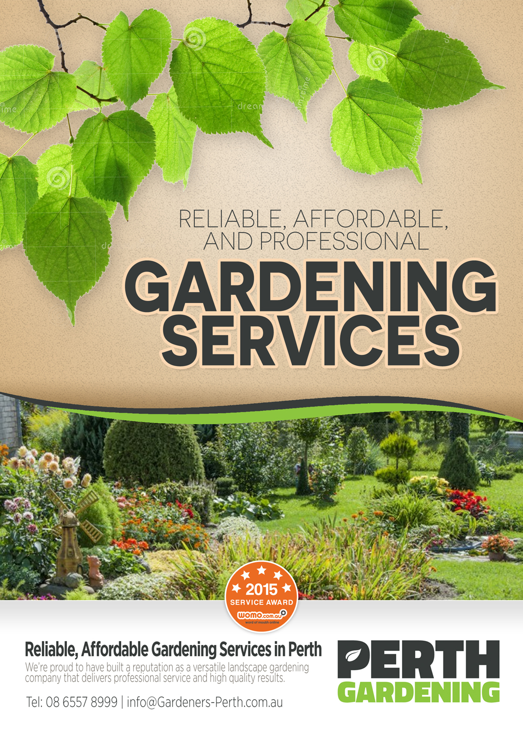 Flyer Design by Brian Ellis for Perth Landscaping & Gardening PTY LTD | Design #9601144
