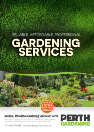 Flyer Design by Brian Ellis for Perth Landscaping & Gardening PTY LTD | Design: #9601146