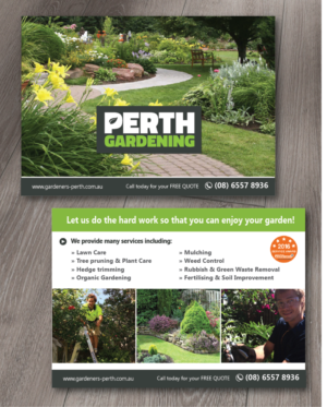 Flyer Design by alex989 for Perth Landscaping & Gardening PTY LTD | Design: #9663128