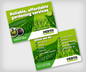 Flyer Design by andrew3344 for Perth Landscaping & Gardening PTY LTD | Design #9617344