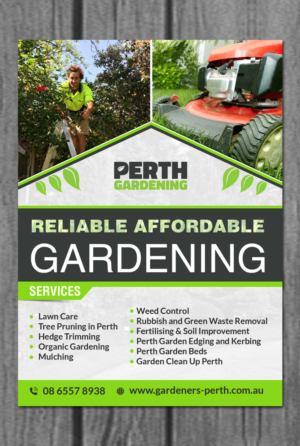 Flyer Design by creative.bugs for Perth Landscaping & Gardening PTY LTD | Design: #9560412