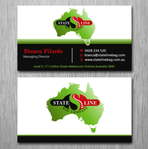 Business Card Design by Lanka Ama for Stateline Bag | Design: #9563806