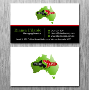 Visitenkarten-Design von Lanka Ama für Stateline Bag | Design: #9563878