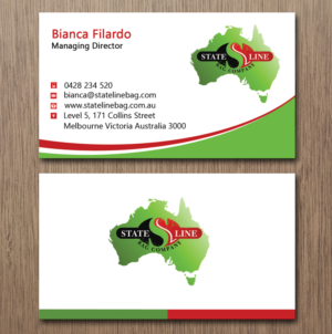 Visitenkarten-Design von Lanka Ama für Stateline Bag | Design: #9564802